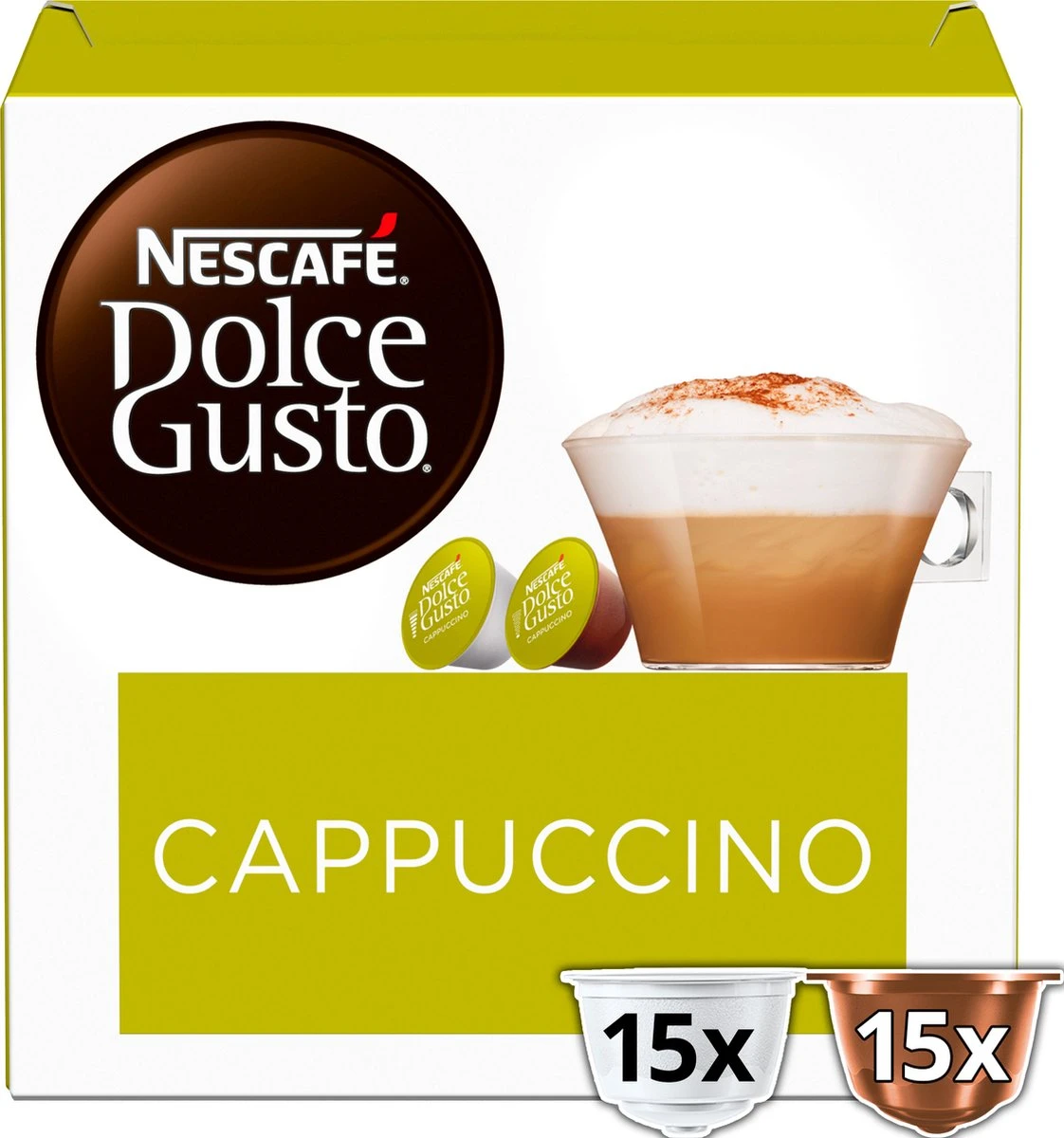 Nescafé Dolce Gusto Cappuccino Capsules - 90 Koffiecups - Afbeelding 4