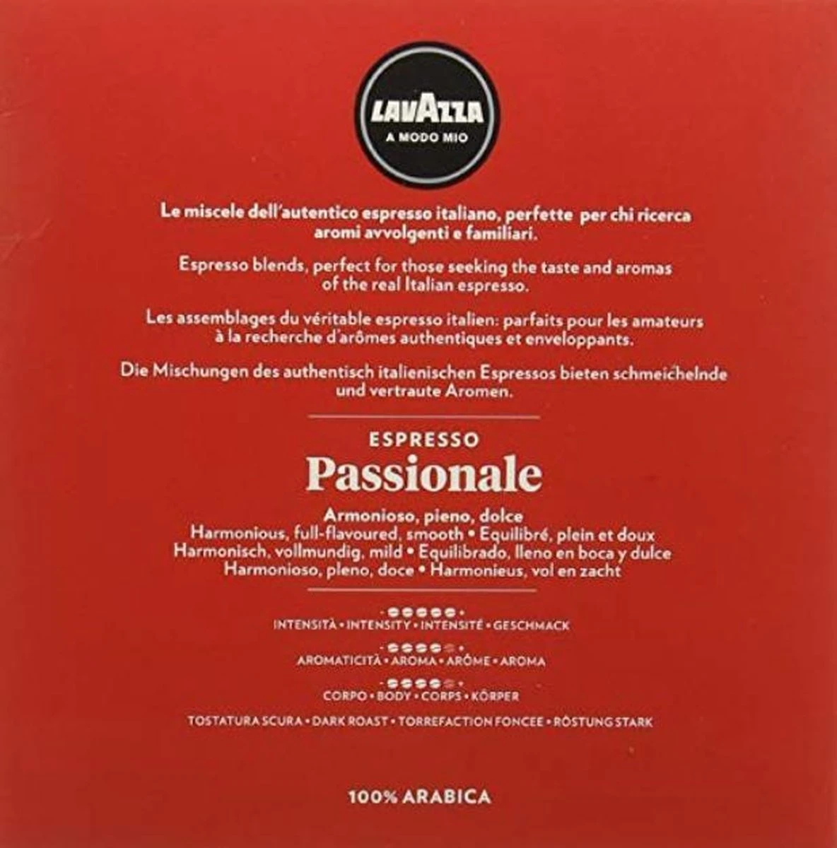 Lavazza A Modo Mio Passionale 36 Stuks - Afbeelding 4