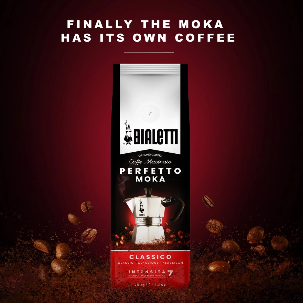 Bialetti Moka Hazelnut Gemalen Koffie - 4x 250 Gram - Afbeelding 7