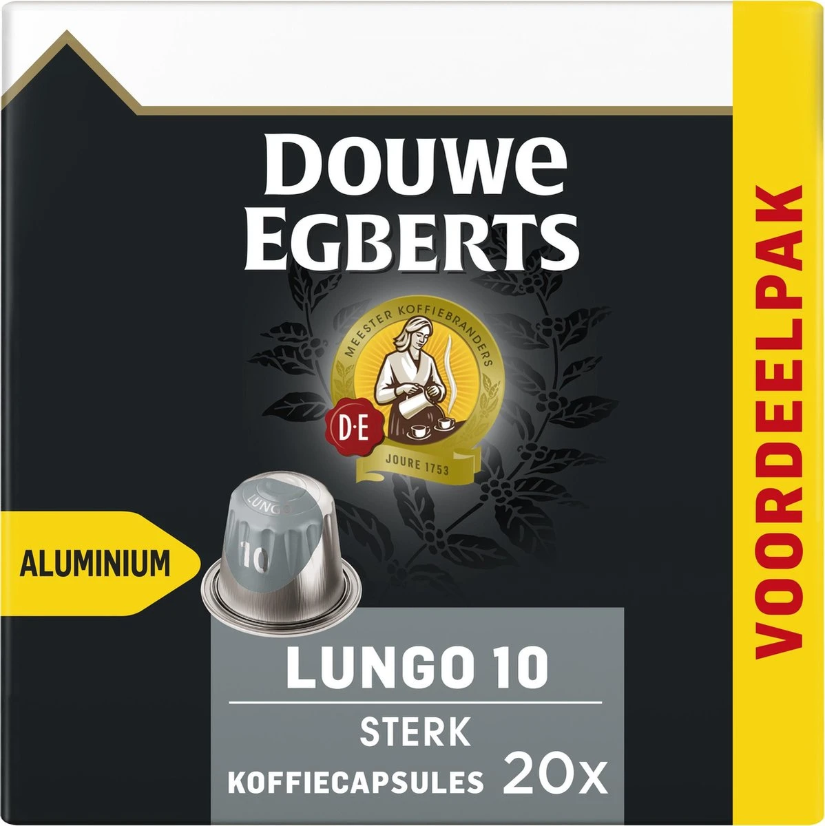 Douwe Egberts Lungo Sterk (10) - 10 X 20 Koffiecups - Afbeelding 2