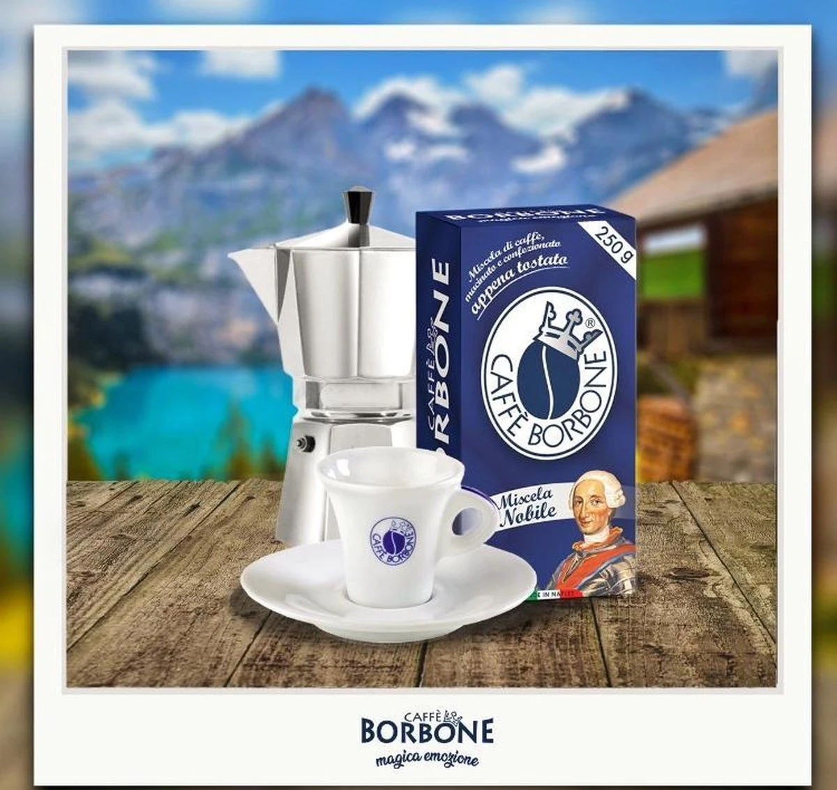 Caffe Borbone Blu 3 X 1 Kilo - Afbeelding 2