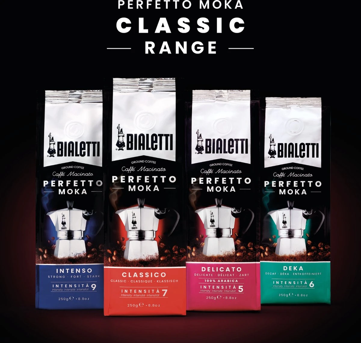 Bialetti Moka Hazelnut Gemalen Koffie - 4x 250 Gram - Afbeelding 10