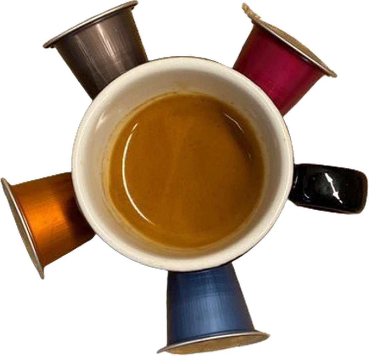 100 Capsules Epic Coffee - Espresso - Nespresso® Compatible Aluminium Capsules - RFA Keurmerk - Doos 100 Stuks - Afbeelding 5