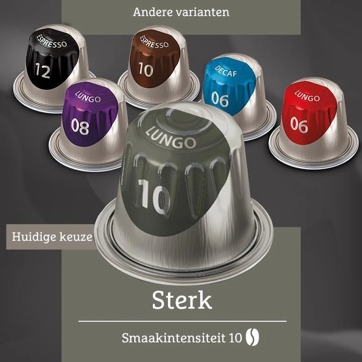 Douwe Egberts Lungo Sterk (10) - 10 X 20 Koffiecups - Afbeelding 4