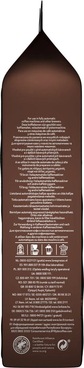 L'OR Espresso Forza Koffiebonen (9) - 4 X 500 Gram - Afbeelding 3