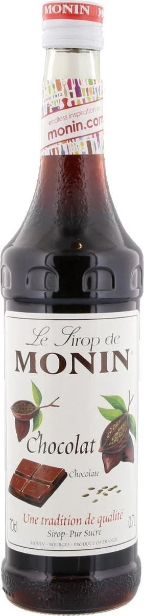 Monin Koffiesiroop Chocolade - 70 Cl