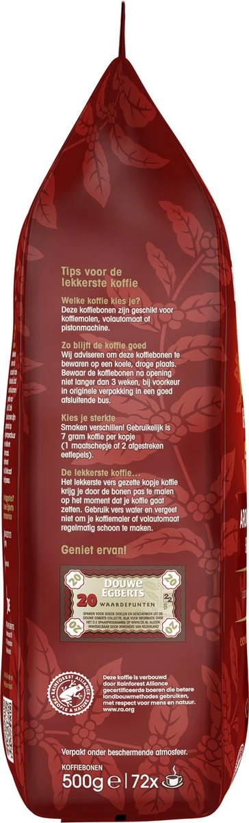 Douwe Egberts Aroma Rood Koffiebonen - 6 X 500 Gram - Afbeelding 6
