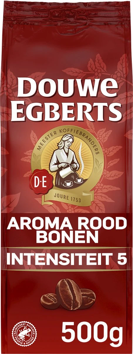 Douwe Egberts Aroma Rood Koffiebonen - 6 X 500 Gram - Afbeelding 3