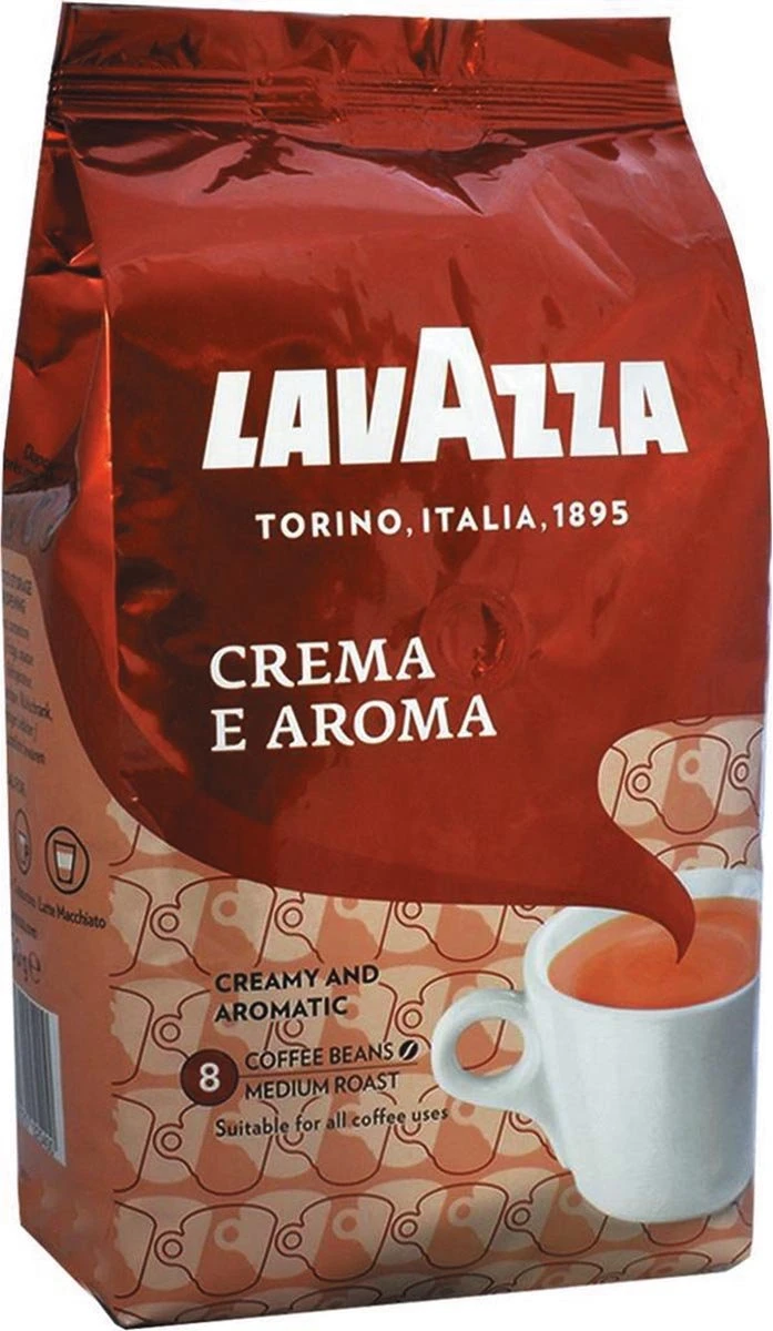 Lavazza Crema E Aroma Koffiebonen - 6 X 1 Kg - Afbeelding 5