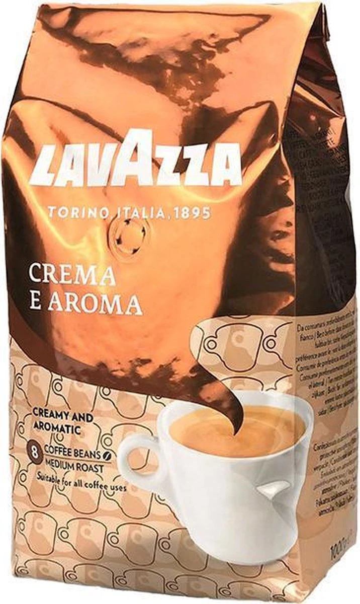 Lavazza Crema E Aroma Koffiebonen - 6 X 1 Kg - Afbeelding 4