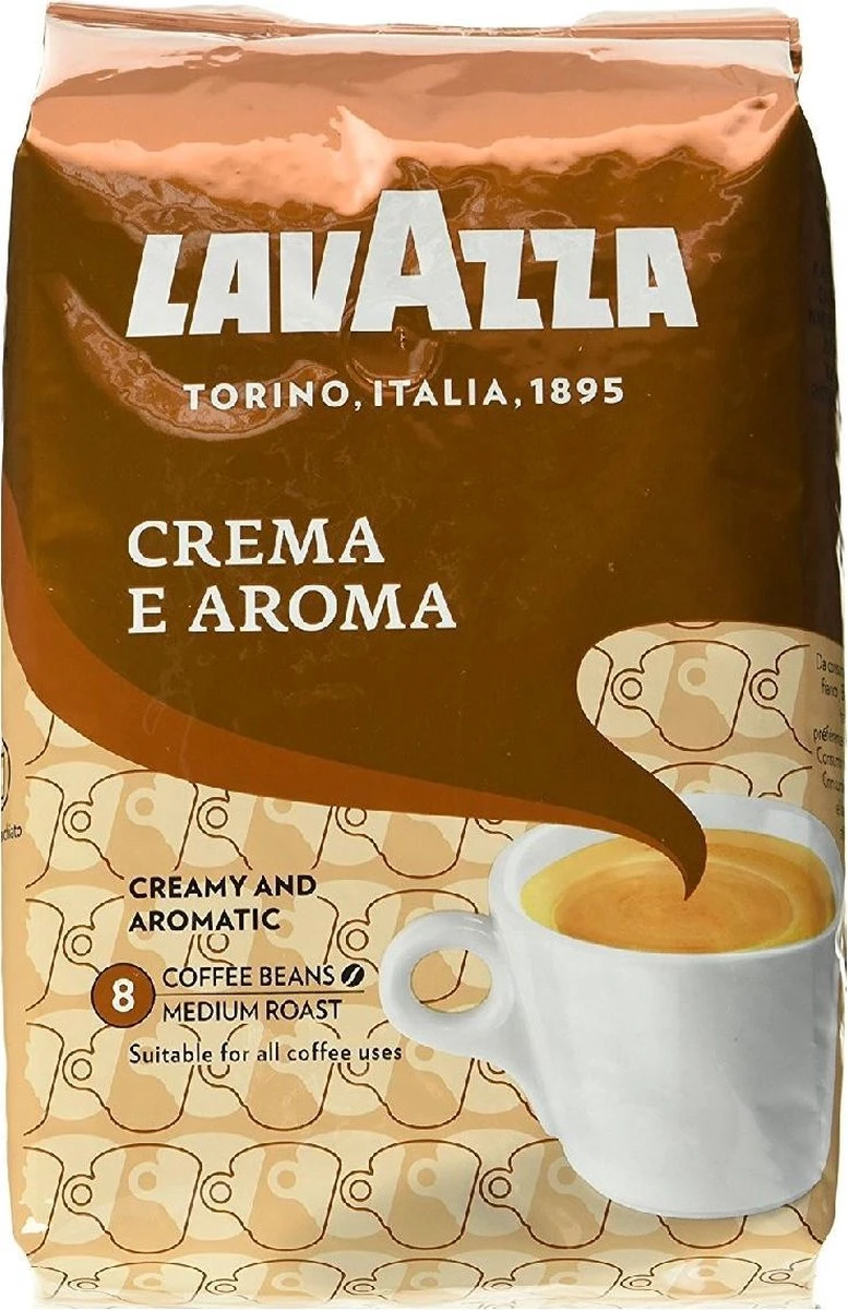 Lavazza Crema E Aroma Koffiebonen - 6 X 1 Kg - Afbeelding 2