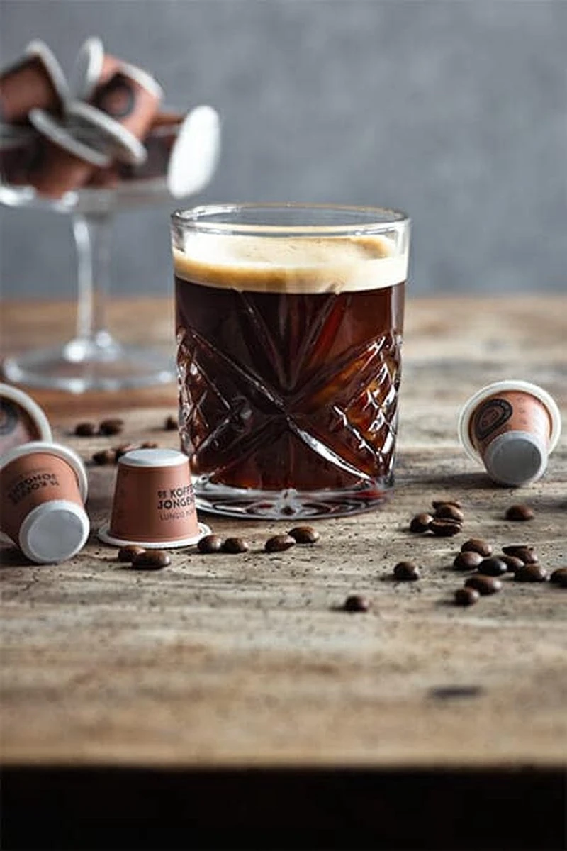 De Koffiejongens - Lungo Forte - Nespresso Cups - 100% Biologisch Afbreekbaar - 6x10 Cups - Nespresso Compatible - Afbeelding 3