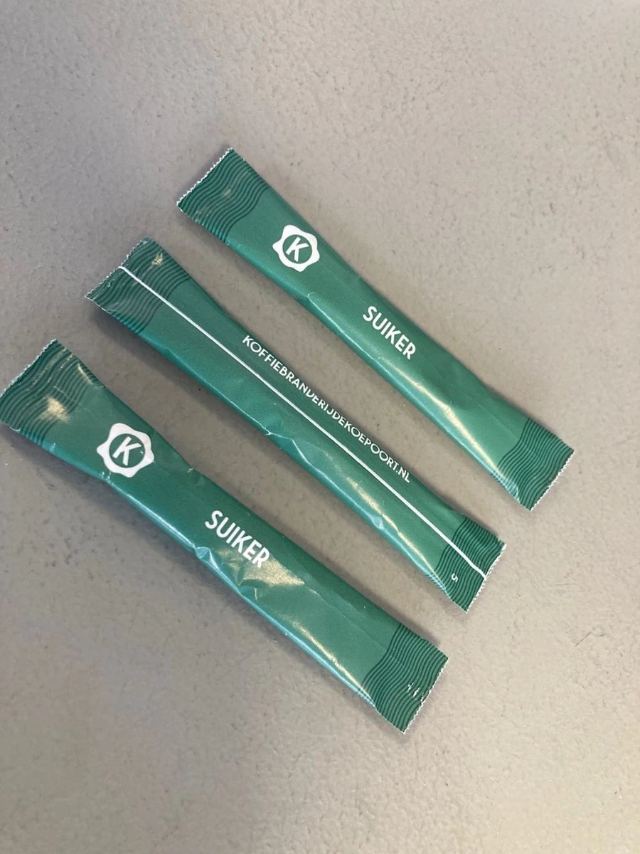 Suikersticks / Suikerzakjes Professional 600 St. A 4 Gram - Koepoort Koffie - Afbeelding 2