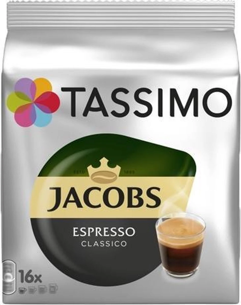 Tassimo - Jacobs Espresso Classico - 16 T-Discs - Afbeelding 2